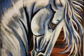 Stallion, 16 x 20, acrylic painting, 2 hour class, fee is $45. —at Joyful Arts Studio.